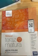 Książka dla liceów I technikum ,Teraz matura