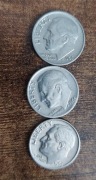 1 Dime Roosevelt 1965