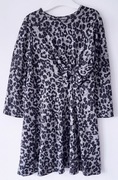 Dzianinowa sukienka w cętki Primark 110/116
