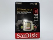 Karta pamięci SanDisk Extreme Plus 32GB 100MB/s – FABRYCZNIE NOWA!