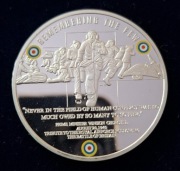 Moneta medal z serii 70 rocznicy Bitwy o Anglię 2010
