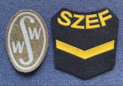 Naszywki LWP z czasów PRL.