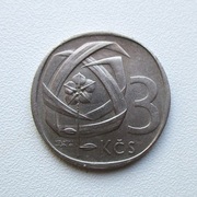 3 Korony 1966 r.  Czechosłowacja