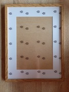 Ramka na zdjęcie i plakat 30x40 z passe-partout 21x30 A4 dębowa MDF plexi