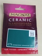 Próbka farby Magnat Ceramic C73 Intensywny szmaragd