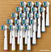 KOŃCÓWKI DO SZCZOTECZKI ELEKTRYCZNEJ ORAL-B 20 szt