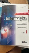 Informatyka dla szkół ponadpodstawowych klasa 1