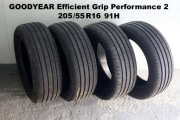 4 szt. 205/55R16 91H GOODYEAR Efficient Grip Performance 2  (7mm)