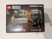LEGO BrickHeadz 75317 Mandalorianin i Dziecko STAR WARS