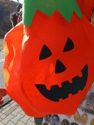 Strój dynia halloween z kapeluszkiem