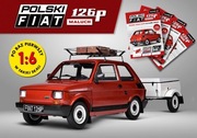 Model Fiat 126 126p Maluch 1:6 Części Hachette do złożenia