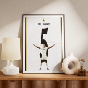 Jude Bellingham plakat, obraz, koszulka Real Madryt
