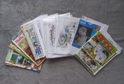 Wielka kolekcja magazynów o robótkach i wzorów haft krzyżykowy wyszywanie