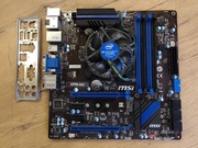 Płyta główna MSI H97M-G43 + procesor Intel i3-4170