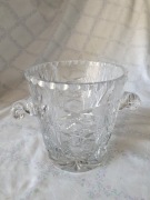 wiaderko na lód ze szkła kryształowego 