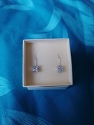 Srebrne kolczyki z cyrkonią pr. 925