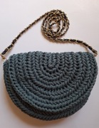 Handmade torebka- jodełka ręcznie wykonana na szydełku