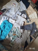 Spodnie niemowlęce ,polspiochy komplet 18szt.