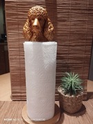 Stojak na ręcznik papierowy lub papier toaletowy pudel