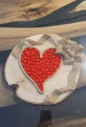 Rękodzieło; serce- walentynki, rocznica, urodziny