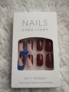 Tipsy/sztuczne paznokcie press-on 