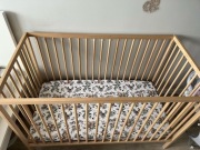 Łóżeczko z materacem (odb. własny Opole)