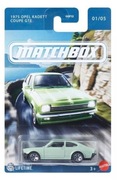 Matchbox 2025 European Streets 1975 Opel Kadett Coupe GTE 01/05 Nowy 1:64