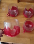 Oryginalne szklanki PRL 6 szt