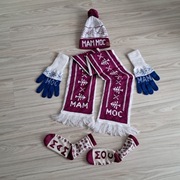 Zestaw zimowy strój karnawałowy czapka szalik rękawiczki skarpety