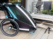 Przyczepka rowerowa (może służyć też jako wózek) Thule Chariot 1 Lite. 