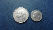Liberia 25 cents 1975 i 10 cents 1966
