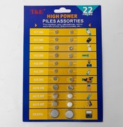 Zestaw baterii AG-CR przycisk