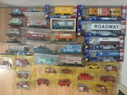 Ciężarówki z kolekcji Deagostini, Atlas, Altaya, Garage, Hachette, 1/43. 