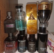 Perfumy męskie dior Sauvage, Luis Vuitton imagination 10ml