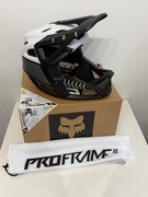 Kask rowerowy FOX PROFRAME RS MASH MIPS S FullFace BOA White / Black