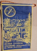 unikat stary proporczyk pttk schronisko zwardoń