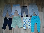 Paczka, zestaw, spodenki dziecięce, 16 par, r. 68-80