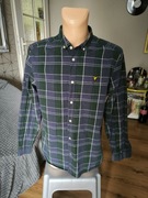 Lyle & Scott koszula męska w kratę XL granatowa zielona 