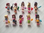 LEGO friends mix 10x laleczki, figurki