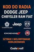 Kod do radia Jeep Dodge Chrysler Audi Ford Seat Skoda Porsche Maseratti
