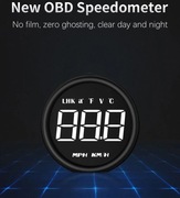 Komputer pokładowy wyświetlacz OBDII OBD2