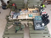 Replika ASG GBBR GBB WE MSK black red green gas magazynek m4 scar OPEN BOLT