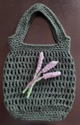 Torba szoperka ze sznurka na szydełku