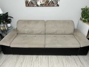 Kanapa rozkładana z pojemnikiem na pościel