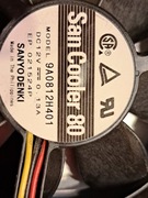 Wentylator 80mm San Cooler 80 SANYO DENKI 12V 3 kable
