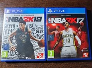 NBA 2k17 + NBA 2k19 |2 Gry PS4 