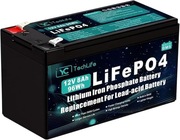 Akumulator litowo-jonowy 12v 8Ah 96Wh LiFePO4 do ups 3000+ cykli