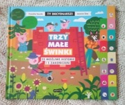 Trzy małe świnki. Ty decydujesz! Coralie Saudo książka nowa HarperCollins 