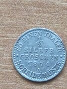 1/2 Grosza Srebrnego Silber Groschen 1871-A Prusy