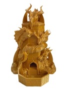 Wieża do kości dicetower Smoki na wieży patrz opis